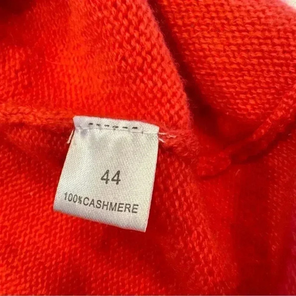 Cipriani women’s CASHMERE dark pink cardigan sweater size EU 44 US size Large - Picture 6 of 6